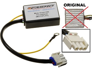 MOTOPLAT MOTO GUZZI V50 NATO IGNITER IGGITION MODULE CDI TCI Box - Motoplat 9635105