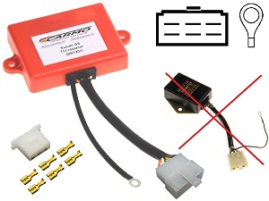 Suzuki GS250 GS450 GS550 GS650 Moduł zapłonu zapłonowego CDI TCI (32900-47020, BB1201)