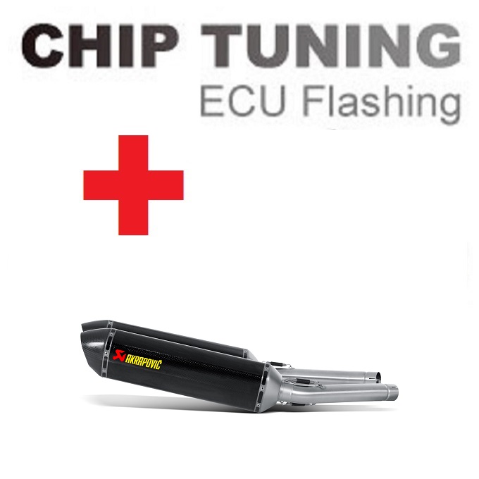 Suzuki GSF 650 /1250 Bandit / GSX 650 F 2007-2016 High Performanc ECU Flash Tuning+Akrapovic S-S12SO3-HRC (etap 3)