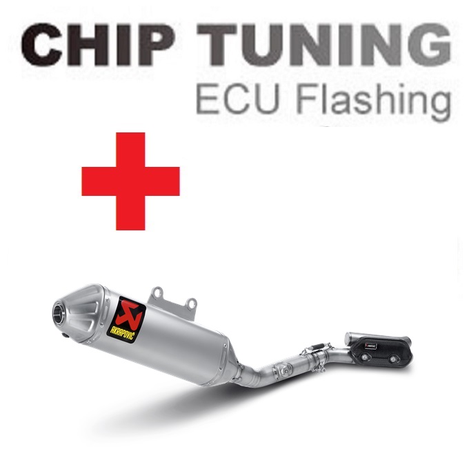Suzuki RM-Z 250 2010-2018 Wysoka wydajność ECU Flash Tuning + Akrapovic S-S2met5-BNTA (etap 3)