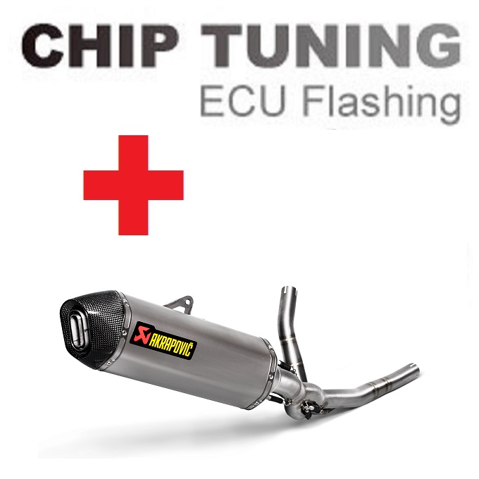 Suzuki DL650 V-Strom 2017-2023 High Performanc ECU Flash Tuning+Akrapovic S-S6R9-WT (etap 3)