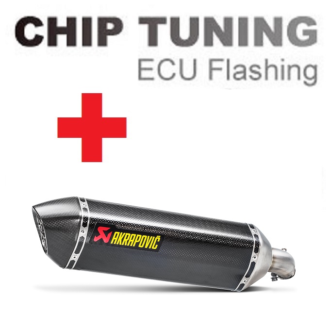 Suzuki SV650 (X) 2016-Today High Performance ECU Flash Tuning + Akrapovic S-S6SO9-HRC/1 (etap 3)