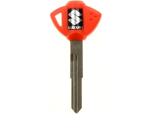 Suzuki Blanco Transponder Chip Klucz (czerwony)