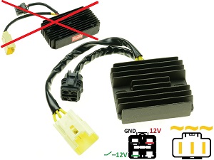 CARR694 -TGB TGB 300XL Duży - MOSFET Regulator napięcia