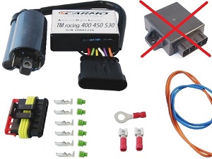 Ulepszone TM Racing 400 450 530 660 Moduł zapłonu zapłonowego CDI TCI