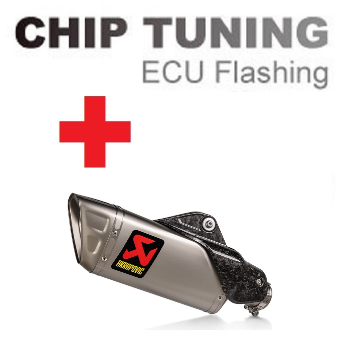 Yamaha MT-10/FZ-10 2022-Today Wysoka wydajność ECU Flash Tuning + Akrapovic S-Y10SO20-HAPLT (Etap 3)