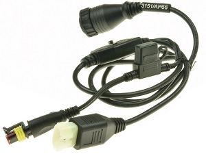 Texa 3151/AP66 Motocykl Yamaha Cross Diagnostic and Power Cable Texa-3913318
