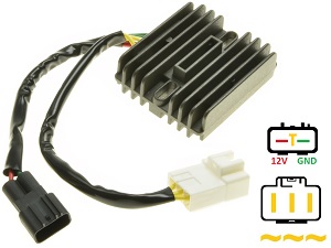 CARR694-VLR SUZUKI INTRUDER MOSFET Regulator napięcia Prostownik 32800-10G10