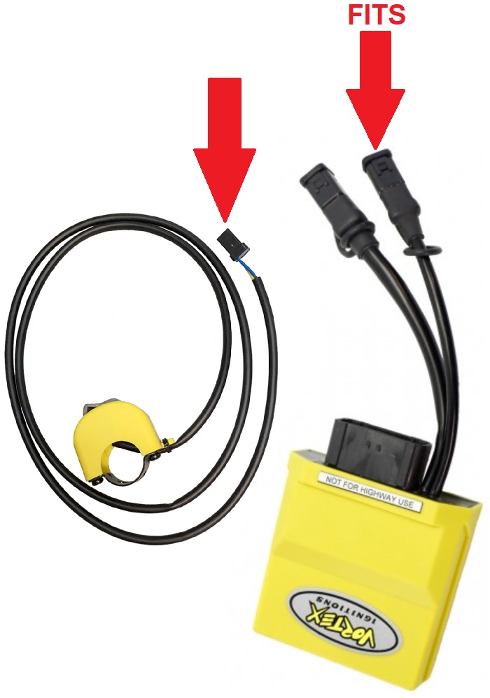 Vortex CDI ECU i złącze z podwójnym przełączaniem
