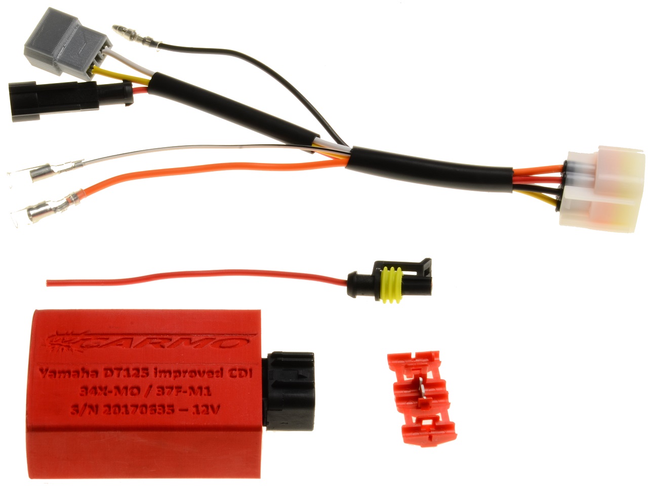 Ulepszona Yamaha DT125 DT125LC YPVS CDI 34X-MO, 57U-MO