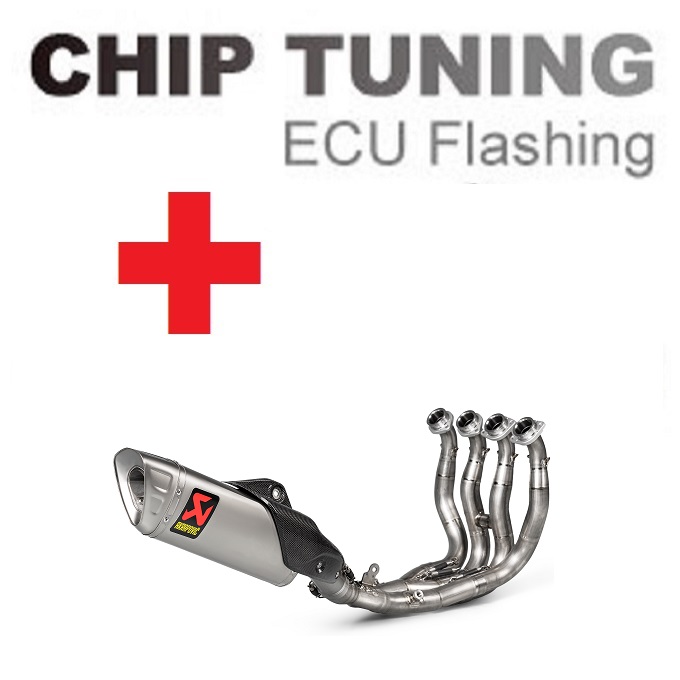 Yamaha R1 2015-Today High Performance ECU Flash Tuning + Akrapovic S-Y10E6-APLT (etap 3)