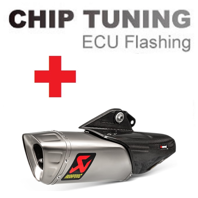 Yamaha R1 2015-Today High Performance ECU Flash Tuning + Akrapovic S-Y10SO18-HAPLT (etap 3)