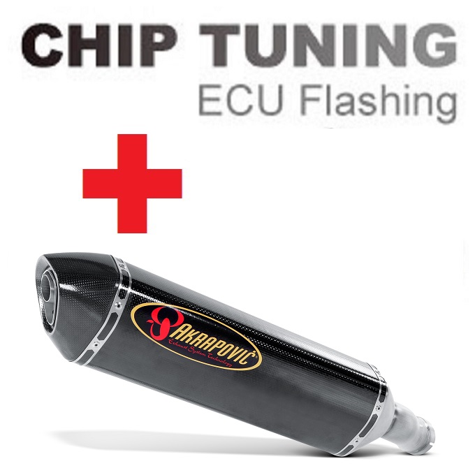 Yamaha FZ 1 Fazer 2006-2015 Wysoka wydajność ECU Flash Tuning + Akrapovic S-Y10SO7-HRC (etap 3)