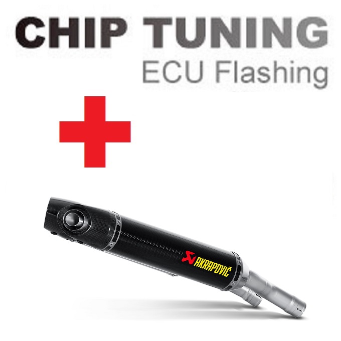 Yamaha R1 2007-2008 Wysoka wydajność ECU Flash Tuning + Akrapovic S-Y10SO8-HDTC (etap 3)