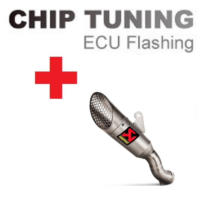 Yamaha MT-03 2022-Today High Performance ECU Flash Tuning+Akrapovic S-Y3SO6-IVOSS (etap 3)