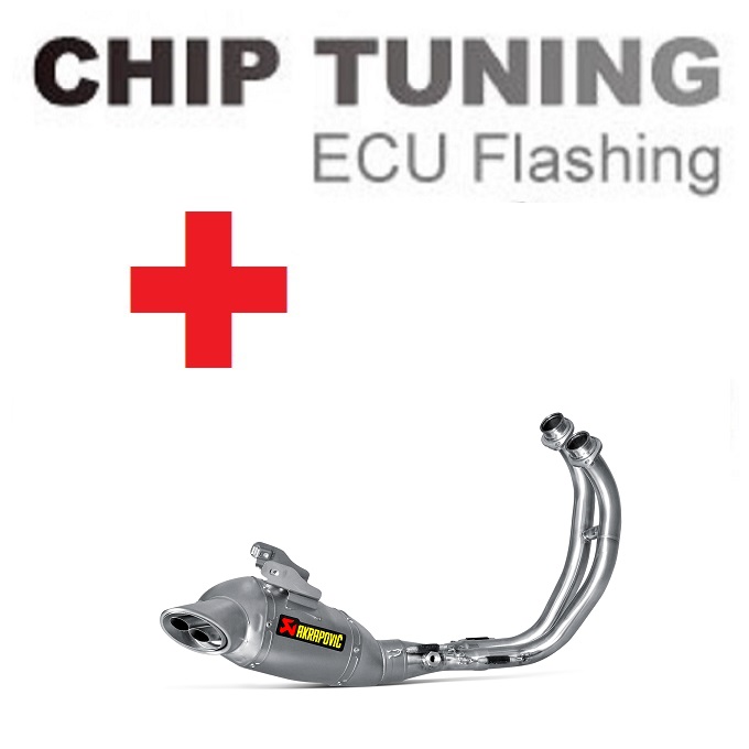Yamaha MT-07/FZ-07 2014-2016 Wysoka wydajność ECU Flash Tuning + Akrapovic S-Y7R1-HAFT (etap 3)