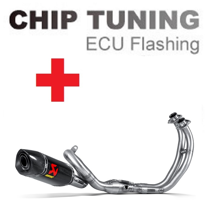 Yamaha MT-07/FZ-07 2014-Today High Performance ECU Flash Tuning + Akrapovic S-Y7R2-AFC (etap 3)