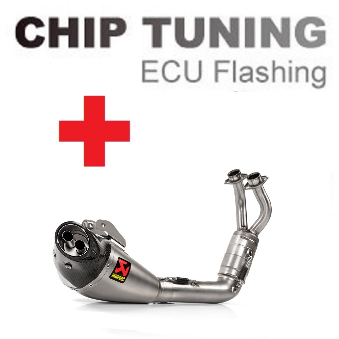 Yamaha MT-07/FZ-07 Tracer 7/GT XSR 700 2020-Today High Performance ECU Flash Tuning + Akrapovic S-Y7r8-Hegeht (etap 3)