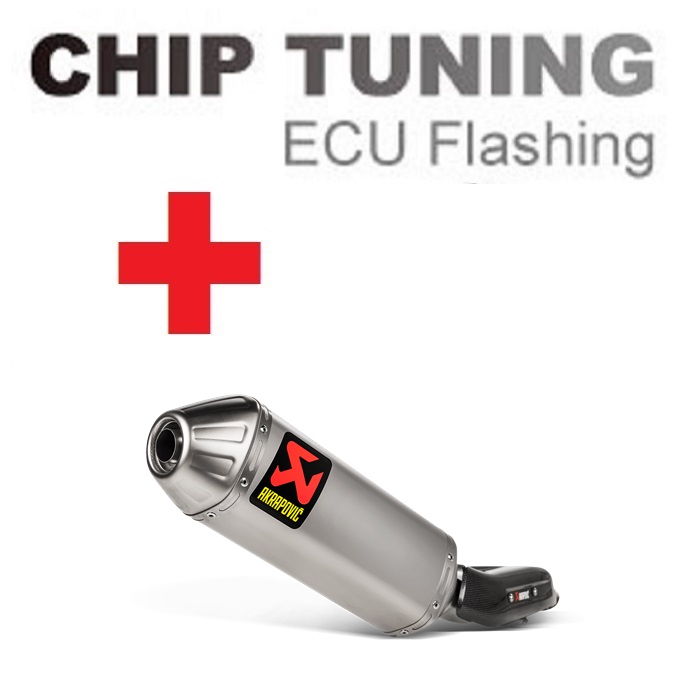 Yamaha Ténéré 700 2019-2020 Wysoka wydajność ECU Flash Tuning+Akrapovic S-Y7SO2-HFTT (etap 3)