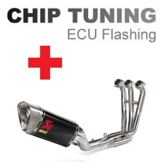 Yamaha MT-09/FZ-09 2021-2023 Wysoka wydajność ECU Flash Tuning + Akrapovic S-Y9R12-APC (etap 3)
