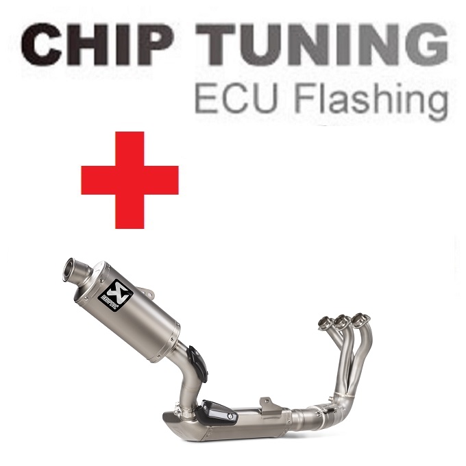 Yamaha XSR 900 2022-2023 Wysoka wydajność ECU Flash Tuning + Akrapovic S-Y9R16-HDT (etap 3)
