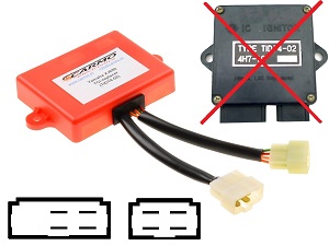 Yamaha XJ650 Moduł zapłonu zapłonowego CDI TCI (TID14-02, 4H7-82305-10-00)