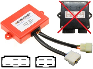 Yamaha XS400 SECA Maxim DOHC Igniter Moduł zapłonu CDI TCI (TID12-07, 12R-10, TID12-08, 12F-10)