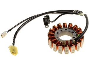 Przewijanie alternatora stojana Yamaha XT660z Przewijanie alternatora stojana Yamaha XT660z
