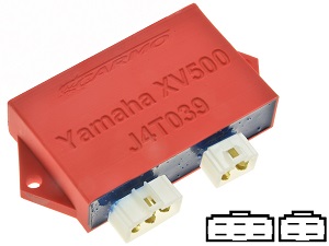 Yamaha XV500 Virago Igniter Ignition Module CDI TCI Box (J4T039, 4FT-00, 4FT-82305-00-00)
