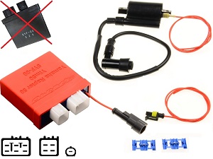 Yamaha YFM50 Raptor Moduł zapłonu zapłonowego CDI TCI Box (5YF-00, 5YF-85540-00-00)