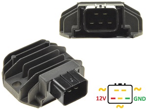 CARR4425W Yamaha YZF-R1 MT10 FZ10 MT-10 FZ-10 XV19 HONDA TRX VT750 XL650V KTM 1290 REGULATOR REGULURA