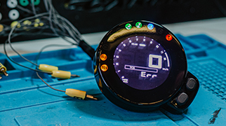 Tacho dashboard repair Carmo display tacho dashboard cockpit multifunctionmeter test repair revision