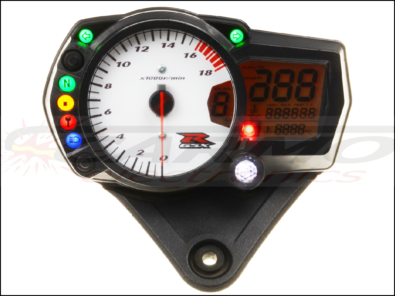 Suzuki GSXR600 Deska rozdzielcza (2006-2007) Suzuki GSXR600 Deska rozdzielcza (2006-2007)
