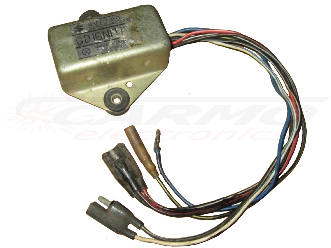 RM100 RM125 RM400 Moduł zapłonu zapłonowego CDI TCI (32900-40220, 32900-40420, Kokusan Denki) RM100 RM125 RM400 Moduł zapłonu zapłonowego CDI TCI (32900-40220, 32900-40420, Kokusan Denki)