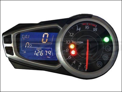 Triumph Daytona 675 Deska rozdzielcza (2009-2013) Triumph Daytona 675 Deska rozdzielcza (2009-2013)
