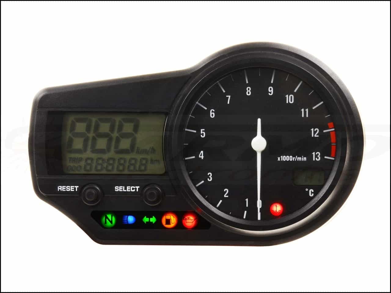 Yamaha YZF-R1 Deska rozdzielcza (2000-2001) Yamaha YZF-R1 Deska rozdzielcza (2000-2001)