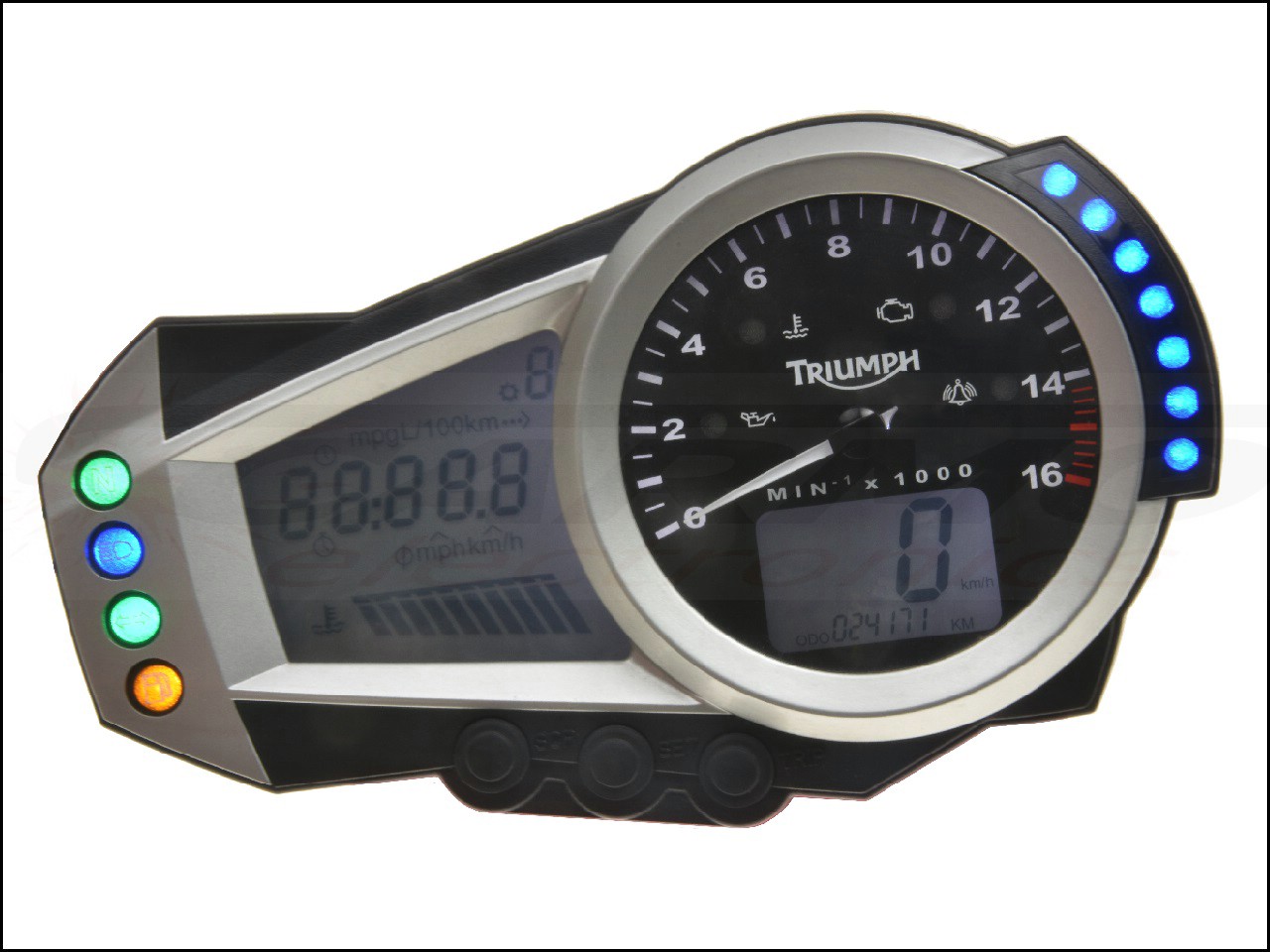 Triumph Daytona 675 Deska rozdzielcza (2006-2008) Triumph Daytona 675 Deska rozdzielcza (2006-2008)