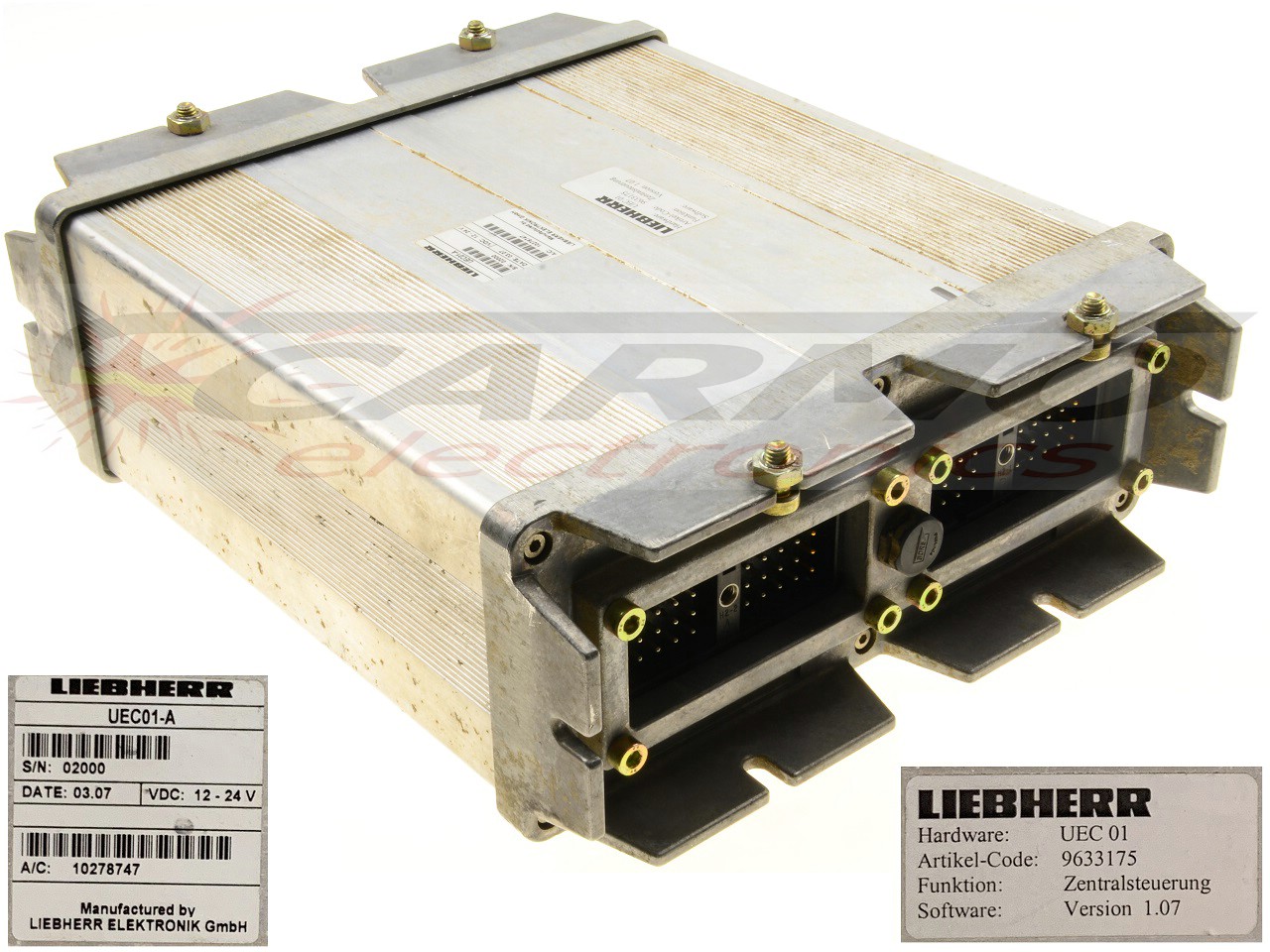 Liebherr A314 Litronic ECU ECM CDI Black Box Computer Brain (UEC1, 9633175) Liebherr A314 Litronic ECU ECM CDI Black Box Computer Brain (UEC1, 9633175)