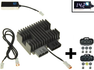 CARR5925 -SERIE - MOSFET Serie Series + Regulator kontroli napięcia prostownik (ulepszony SH847) 12V/50A/700W + Złącza
